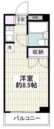 プレイス二俣川の物件間取画像